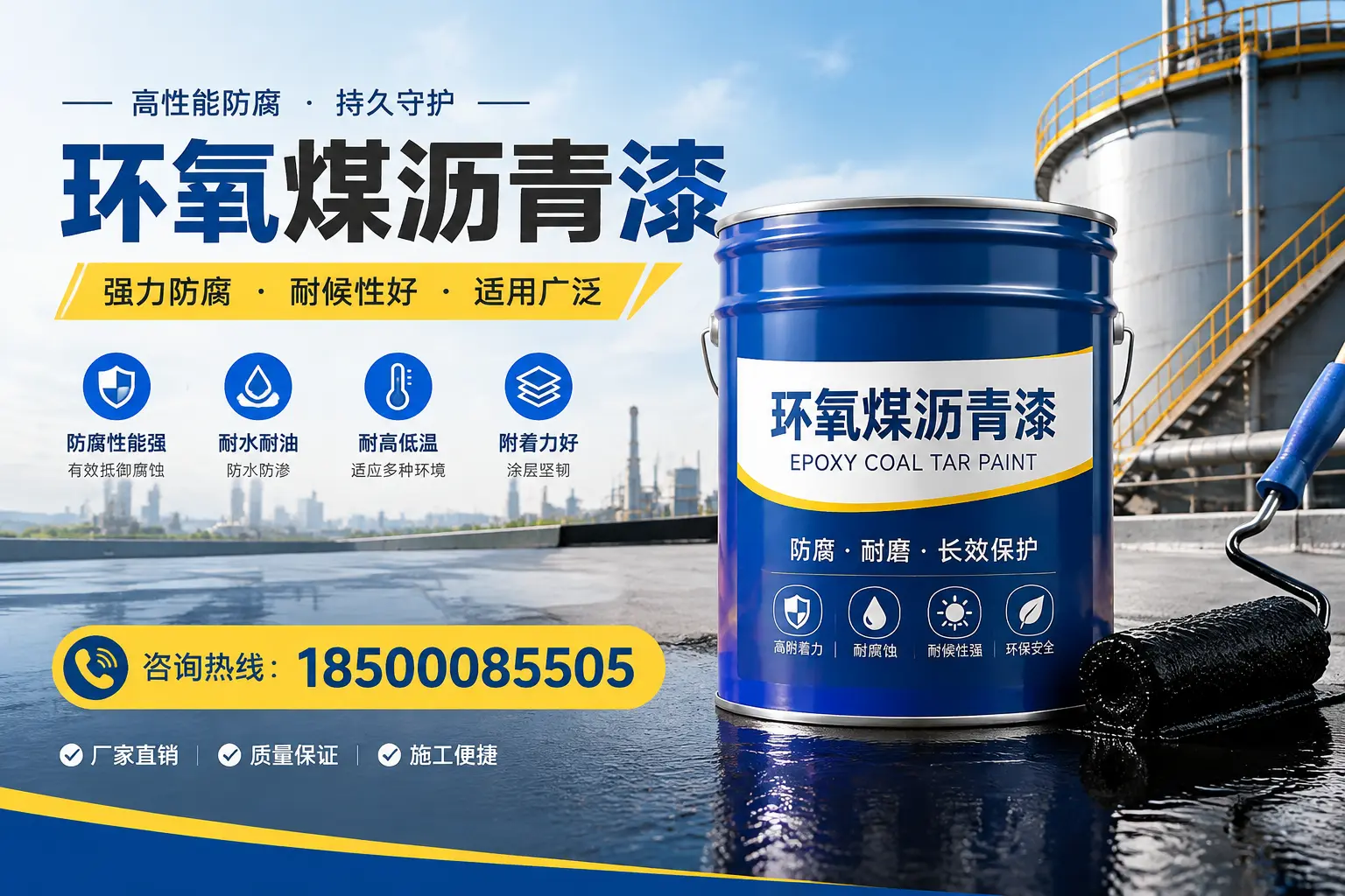 环氧煤沥青漆的储存与运输注意事项,永年企业须知